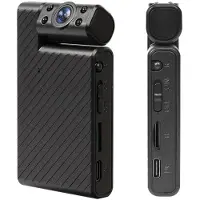 24hShop Minikamera med 1080P HD WiFi-videoopptak - Svart