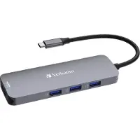 Verbatim USB-C Pro Multiport Hub med 8 porter CMH-08