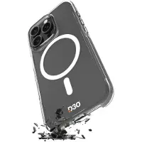 Puro Impact Clear D3O MagSafe silikonveske for iPhone 16 Plus - gjennomsiktig