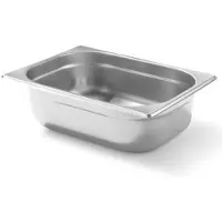 Hendi GN-beholder 1/2 høyde 100 mm i rustfritt stål - 800331