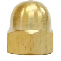 Cofan Din 1587 M20 Messing Blindmutter 5 Enheter