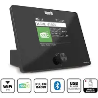 Imperial Collection Kompakt hybridradio (Internett, DAB+, FM Hi-Fi tuner) med Blu