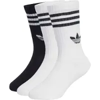 Adidas Originals Sokker - 3-pack - Crew - Hvit/Svart - - 16/18 - Sokker