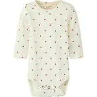 Lil´ Atelier Lil' Atelier Body I/e - Rib - NbnGago - Turtledove/Apple - - 56 - Langermet Body
