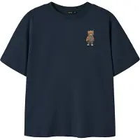 LMTD T-skjorte - NlmFamse - Navy Blazer - - 9-10 år (134-140) - T-skjorte