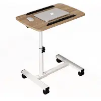 24.Se Hev- og senkbart laptopbord med hjul