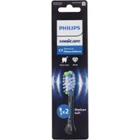 Philips Sonicare C3 Premium Plaque Defence HX9042 - Utskiftningsbørstehode - for tannbørste - svart (en pakke 2)