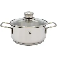 WMF Diadem Plus kasserolle 16 cm 1,5 l rustfritt stål med lokk