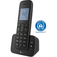 Telekom Sinus A207 trådløs telefon med telefonsvarer svart