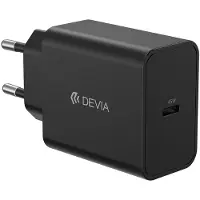 Devia USB-C-lader med PD 45W 1x USB-C - Svart