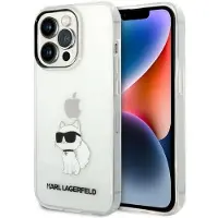 Karl Lagerfeld KLHCP14XHNCHTCT iPhone 14 Pro Max 6,7" gjennomsiktig hardcase Ikonik Choupette