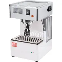 QuickMill 0820 Stretta hvit espressomaskin med portafilter