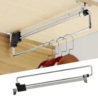 24hShop Uttrekkbar garderobehenger 35 cm