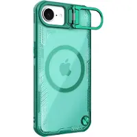 NILLKIN Iceblade Prop magnetisk etui med stativ for iPhone 16e - grønn