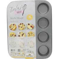 Birkmann Bakers Best, til 12 stykker, muffinsform, høyde 3 cm