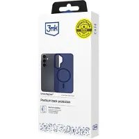 3mk Protection 3mk Smoke MagCase for Samsung Galaxy S25 Ultra - blå-gjennomsiktig