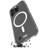 Puro Impact Clear D3O MagSafe silikonetui for iPhone 16 Pro - gjennomsiktig