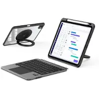 24hShop Avtakbart tastaturdeksel til iPad Pro 11 2024 – Svart