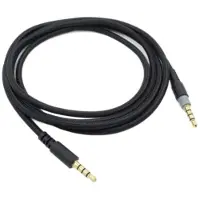 24hShop Lydkabel 3,5 mm til Kingston HyperX Cloud Alpha/Mix med gullbelagte kontakter - 1,5 m