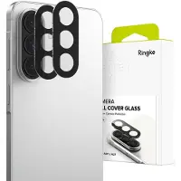 Ringke Samsung Galaxy A37/A57 Heldekkende kameralinsebeskytter - 2 stk. - Svart