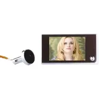 24.Se Widescreen-dørkamera med 3,5" skjerm og 1 MP HD-kamera