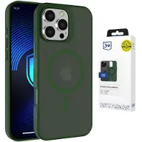 3mk Protection 3mk Smoke MagCase for iPhone 16 Pro Max - grønn-gjennomskinnelig