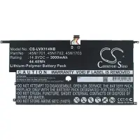24.Se Batteri til bærbar PC for Lenovo ThinkPad X1 Carbon 14, 20A7, 20A8 og andre.