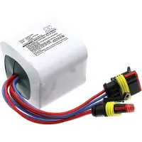 123accu Batteri til alarmsystem for DAITEM 408-27D