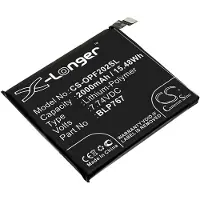 24hShop Batteri for SmartPhone, Mobil for OPPO Find X2 Pro, Find X2 Pro 5G, CPH2025 og andre.