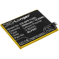 24hShop Batteri for smarttelefon, mobil for OPPO F11 Pro, CPH1969