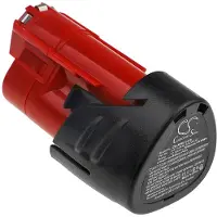 Cameron Sino Batteri til elektroverktøy for Milwaukee M12, M12 REDLITHIUM XC 4.0, C12 FM og andre.