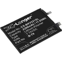 123accu Batteri for SmartPhone, Mobil for VIVO iQOO 10 5G, V2217A, iQOO 9T og andre.