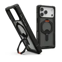 Uag Plasma XTE MagSafe-etui for iPhone 17 Pro Max - svart og oransje
