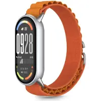 Tech-Protect Nylon Pro Strap for Xiaomi Smart Band 8 / 9 / 10 / NFC - Oransje
