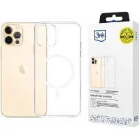 3mk Protection 3mk Armor Magcase for iPhone 12 Pro Max - gjennomsiktig