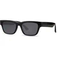 24hShop Svarte Solbriller med Svart Linse – Unisex UV-beskyttelse Kategori 3