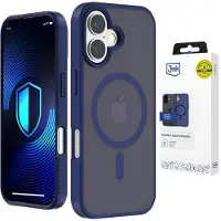 3mk Protection 3mk Smoke MagCase for iPhone 17 - blå-gjennomskinnelig