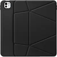 DUX Vers-etui for iPad Pro 11" (2024/2025) med stativ og Apple blyantholder - svart