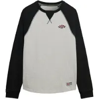 Superdry for man. M6010915A Vintage Athletic Baseball Top navy (S), Casual, Cotton, Long sleeve