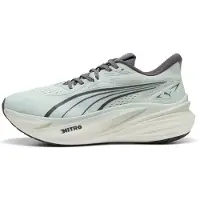 Puma MagMax NITRO 2 Running Shoes Men, Sport, Créme De Mint/Moody Gray, 40.5