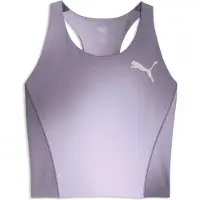 Puma Lightspeed Printed Running Crop Top Women, Sport, Inky Depths, L