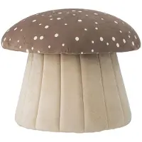 Bloomingville Puff - 37x30 cm - Hatt - Brun - - OneSize - Puff