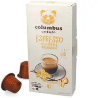 Columbus | Espresso Vanilje og macadamia - 10 kapsler til Nespresso