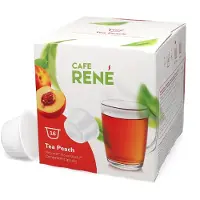 Chef Rene | Fersken Te - 16 kapsler til Dolce Gusto