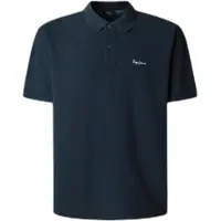 Pepe Jeans for man. PM5400087 Oscar navy polo shirt (XXL), Casual, Cotton, Short sleeve