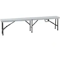 Cofan 180x25x43 Cm Sammenleggbar Benk