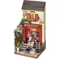 Rolife Miniatyrdiorama - Gjør-det-selv - Wien bokhandel DG183 - - - OneSize - Kreativt leker