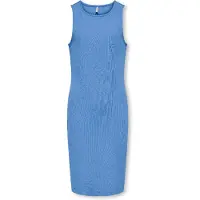 ONLY Kjole - Rib - KogBelfast - Ultramarin - - 7-8 år (122-128) - Kjole
