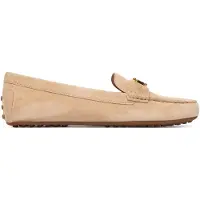 Ralph Lauren for woman. 802821629035 Barnsbury beige suede loafers (41), Flat, None, Casual