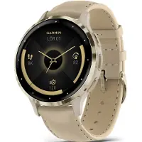 Garmin Venu 3S smartklokke 1,2" AMOLED 41 mm, sand (010-02785-55)